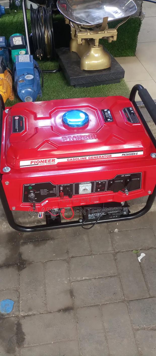 Pioneer Japan Gasoline Generator 3.5kva 4 Stroke