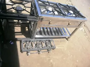 2 Burner Pressure Gas Stove