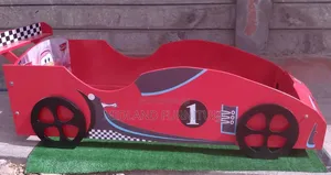 Red Mc Queen Car Bed for Kids