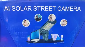 500watts Solar Street Light With V380 Pro4g Dual-Lens Avail