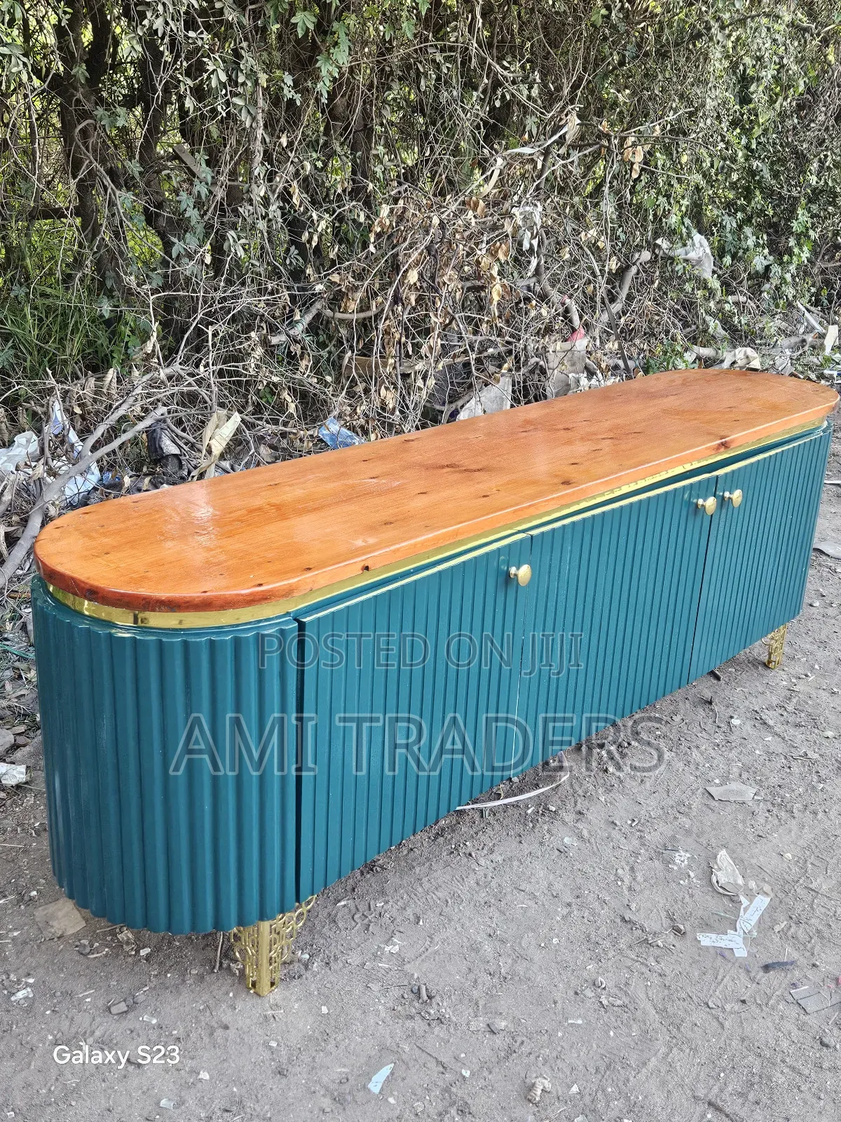 Mahogany Top Classy Tv Stand (6ft)
