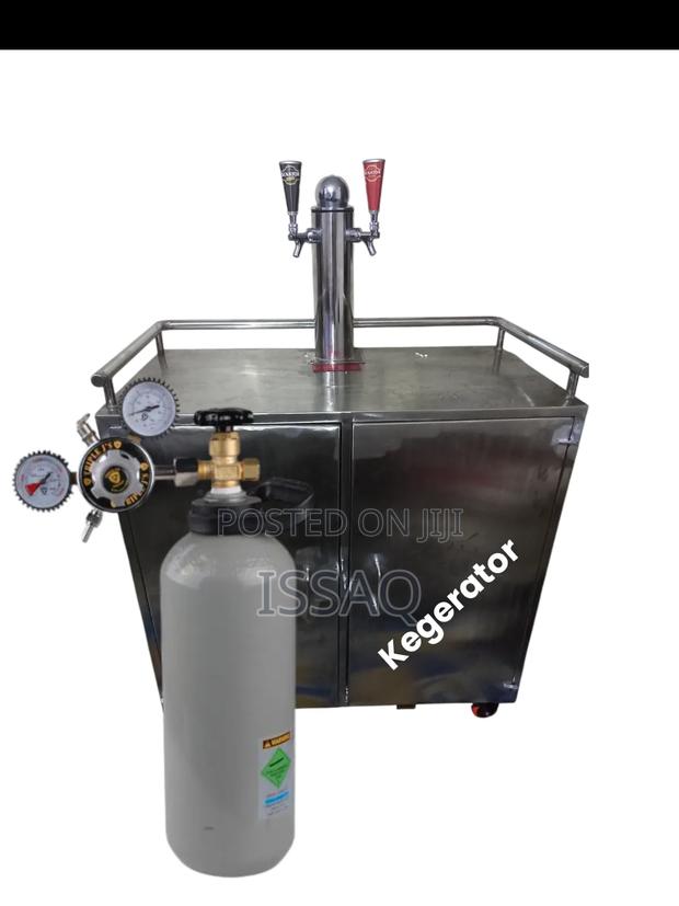 Beer Tower Kegerator With Co2 - main view