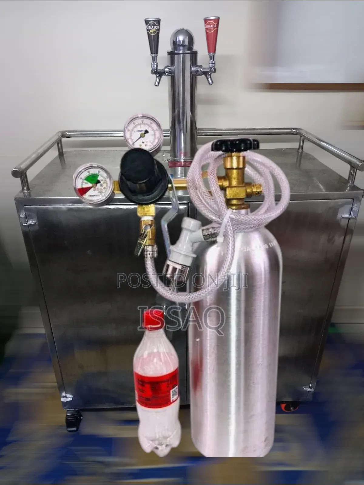 Kegerator With Co2 / Dual Output