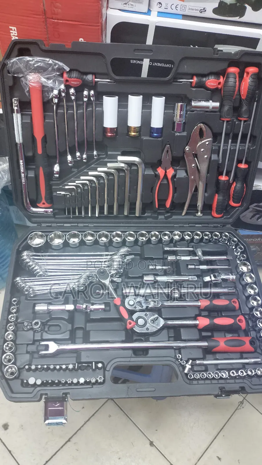 Chrome Vanadium Socket Spanner Set/ Box Tools Set