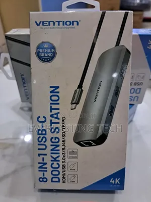 Vention USB-C Multi-Functional 8 in 1 Docking Station