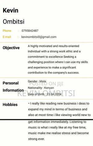 No Experience Job