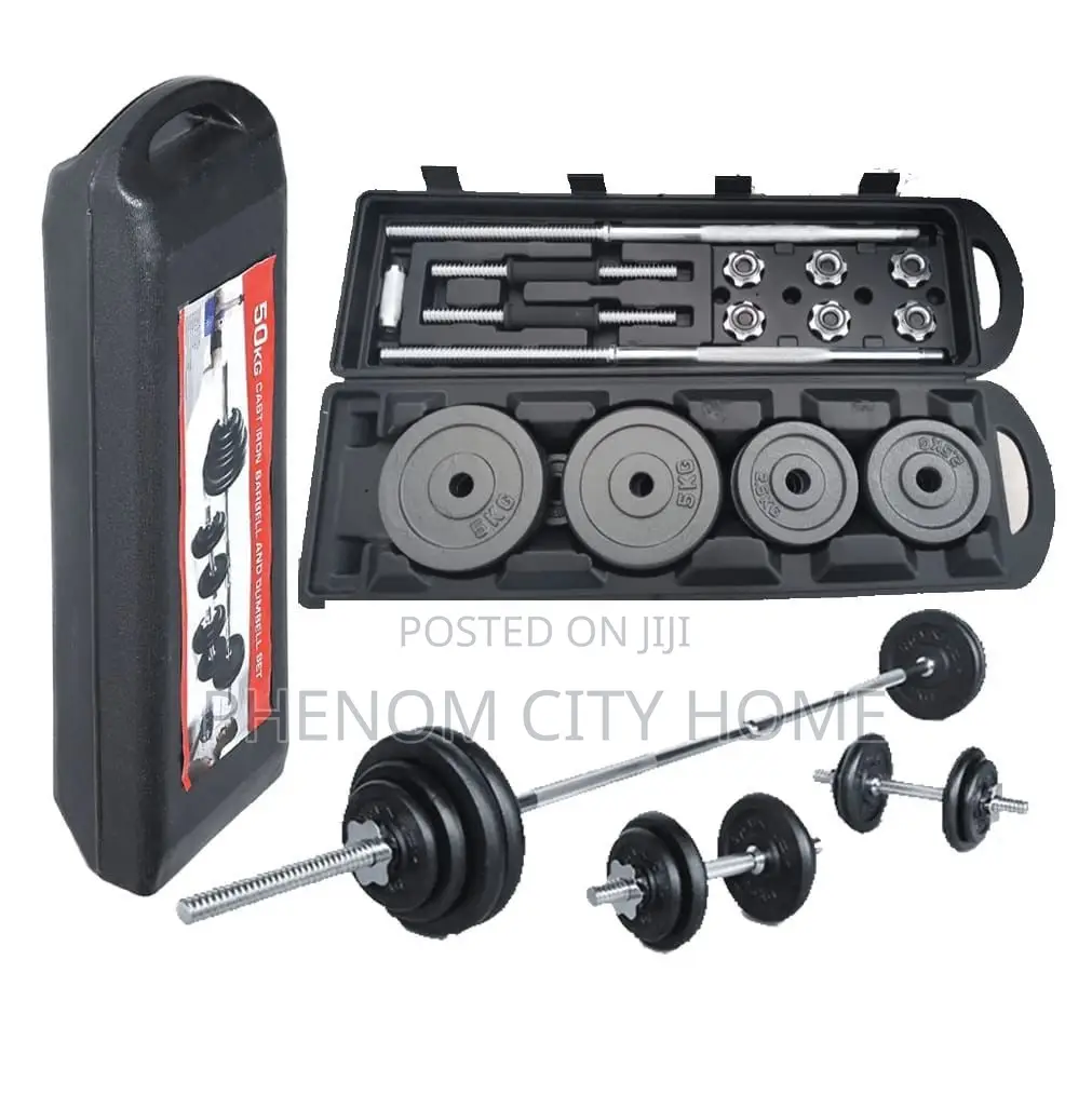 50kg York Barbell and Dumbbell Set