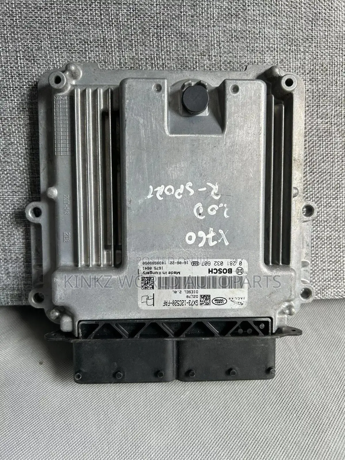 Jaguar XE Engine Control Unit Module ECU 2018 GX7312C520FAF