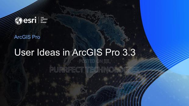 Esri Arcgis Pro 3.5 - main view