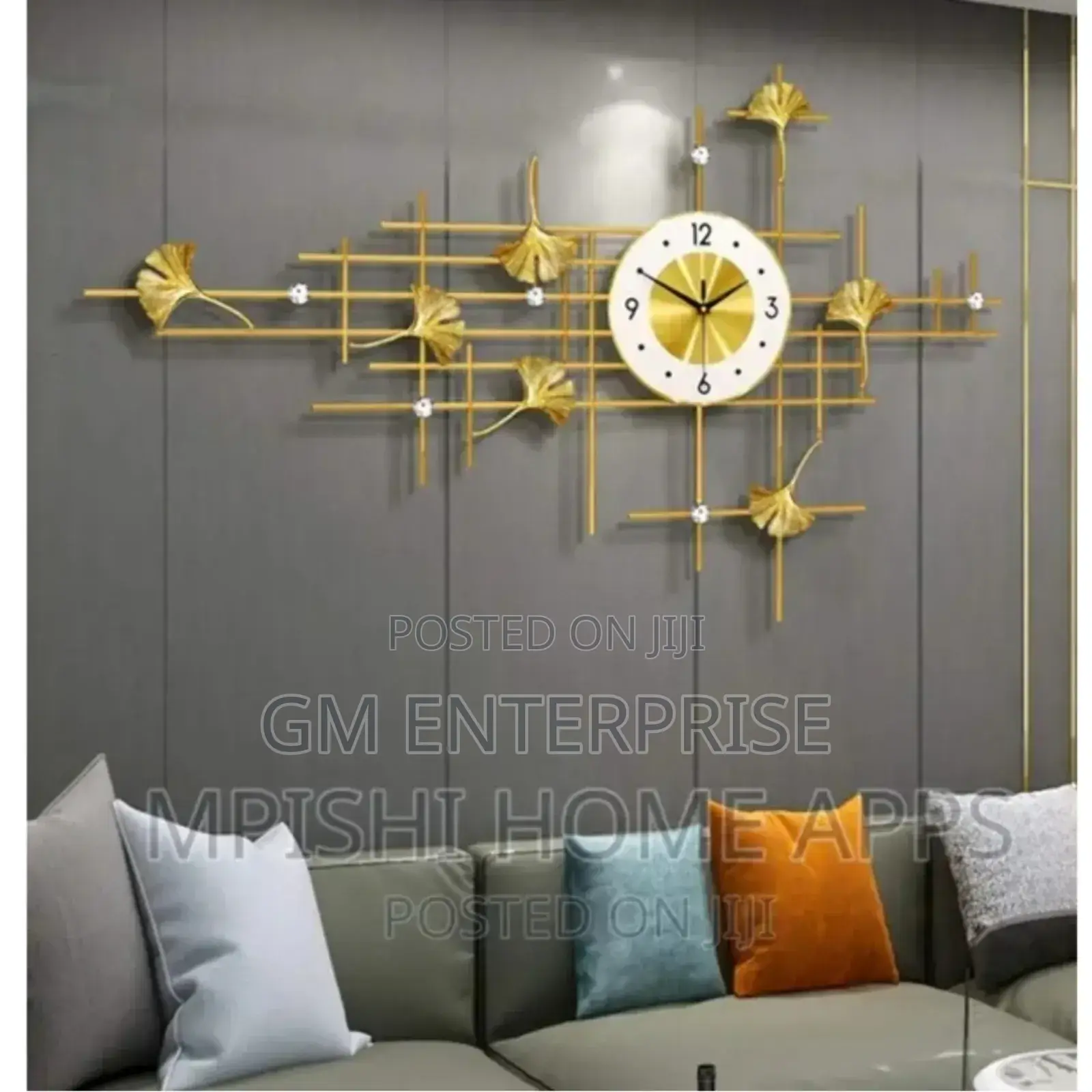 Metal Silent Wall Clock