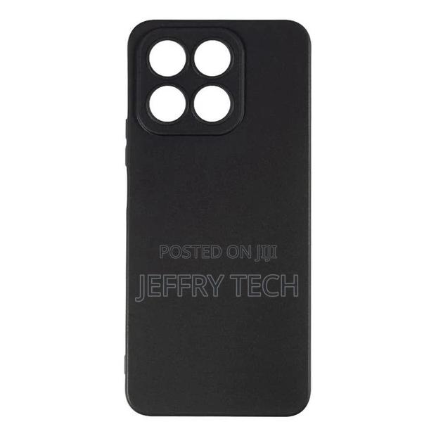 Black Silicone Case Cover for Infinix Note 30 - main view