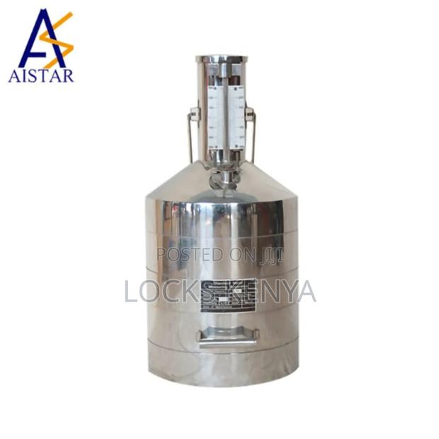 20 Litres Stainless Steel Fuel Calibration Can - main view