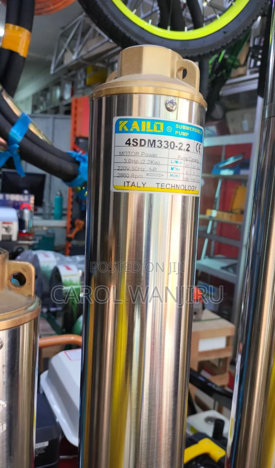 2.2kw 3hp Kailo Submersible Water Pump/ New Submersible Pump