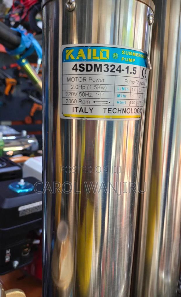 2hp Kailo Submersible Pumps/ Electric Submersible Water Pump