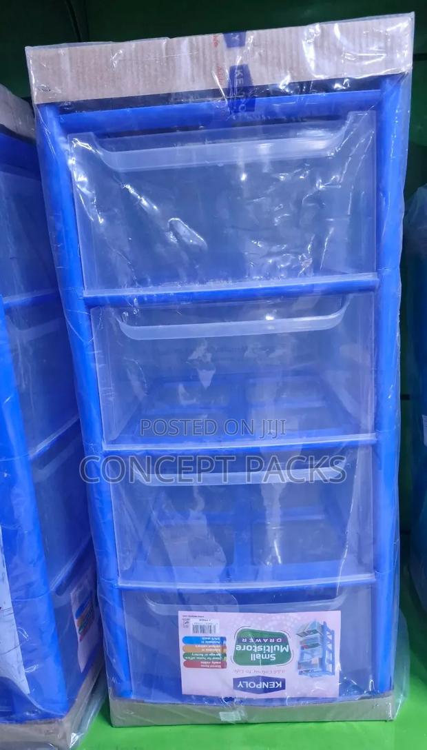 Kenpoly 4 Drawer Blue Drawer. - thumbnail 2