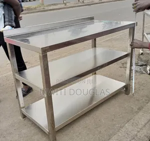 Futuristic Three Phase Stainless Working Table