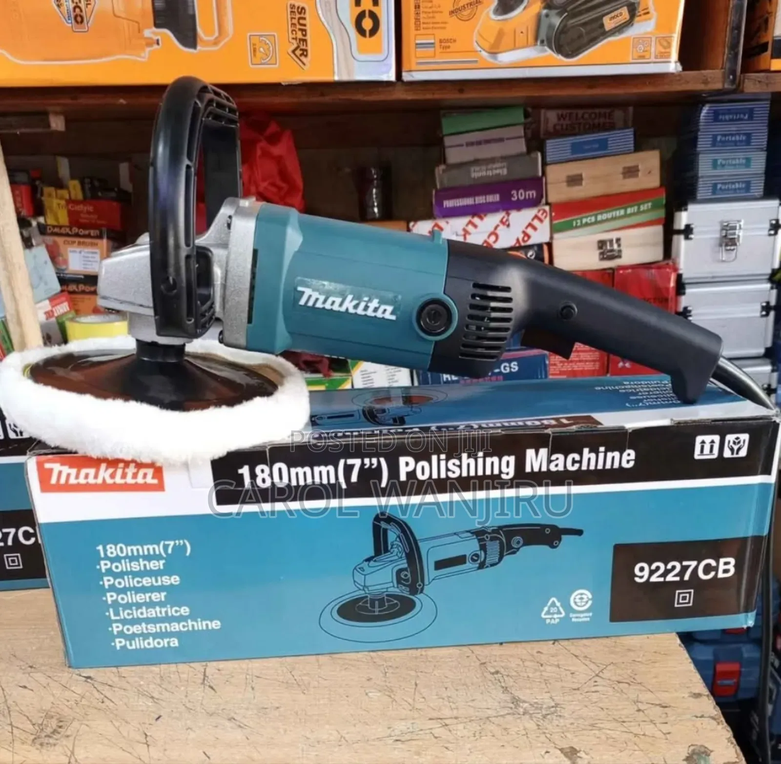 Makita Buffing Machine/ Electric Angle Polisher Machine