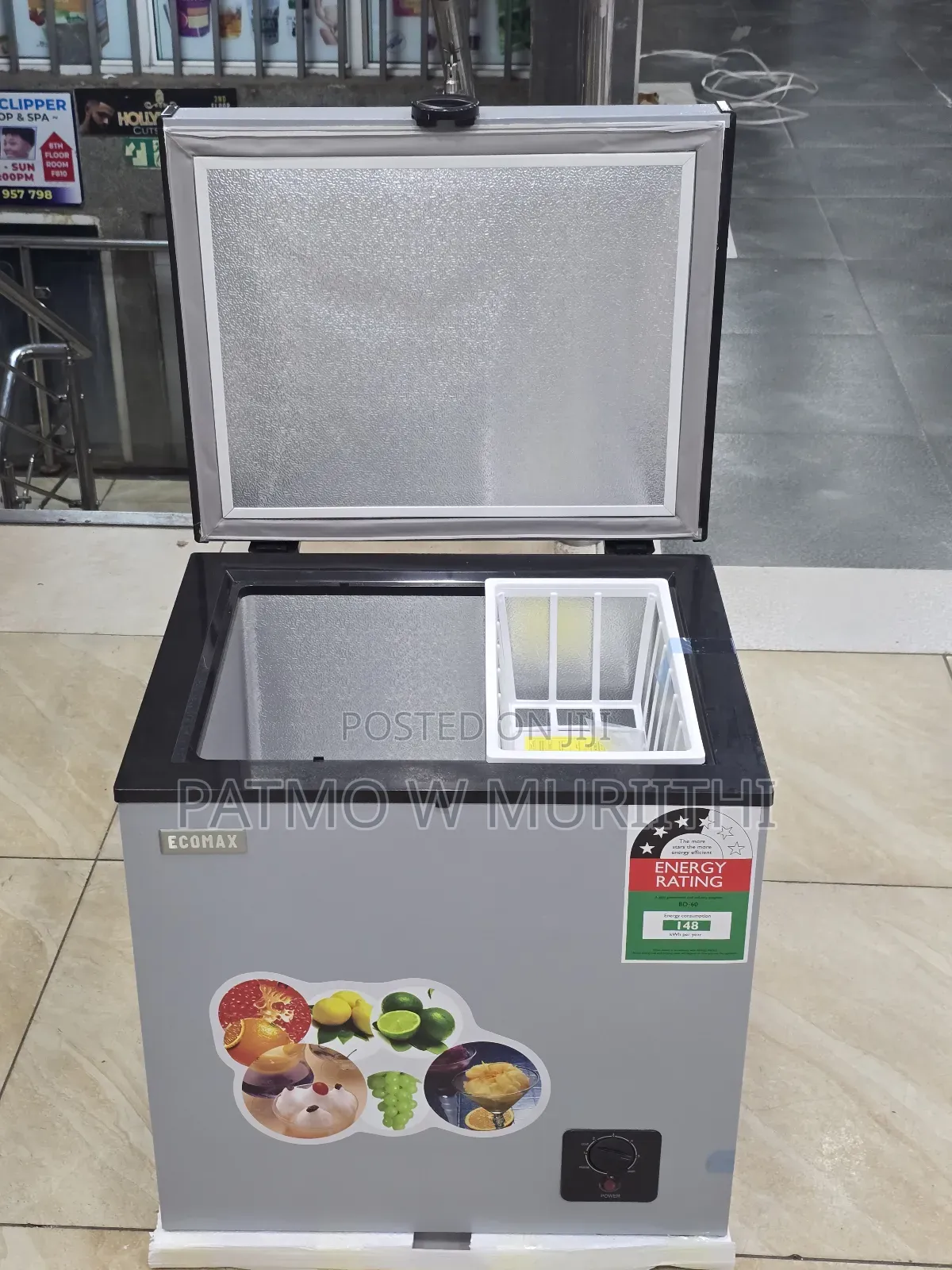 Freezer, Ecomax 60l Deep Chest Freezer