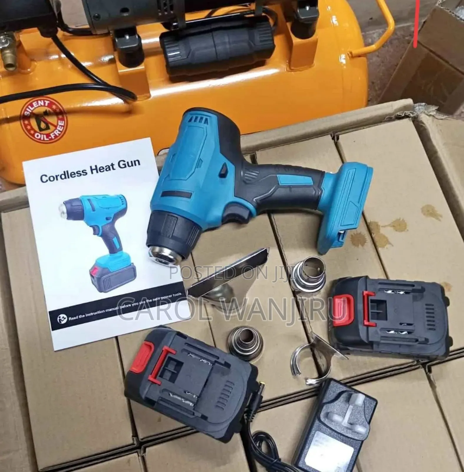 New Rechargeable Heat Gun Machine Cordless Heat Gun
