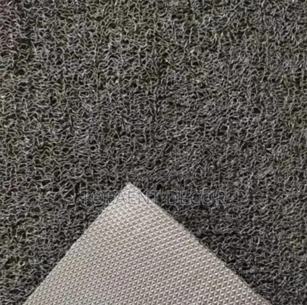 Grey Spaghetti PVC Air BNB Bathroom - main view