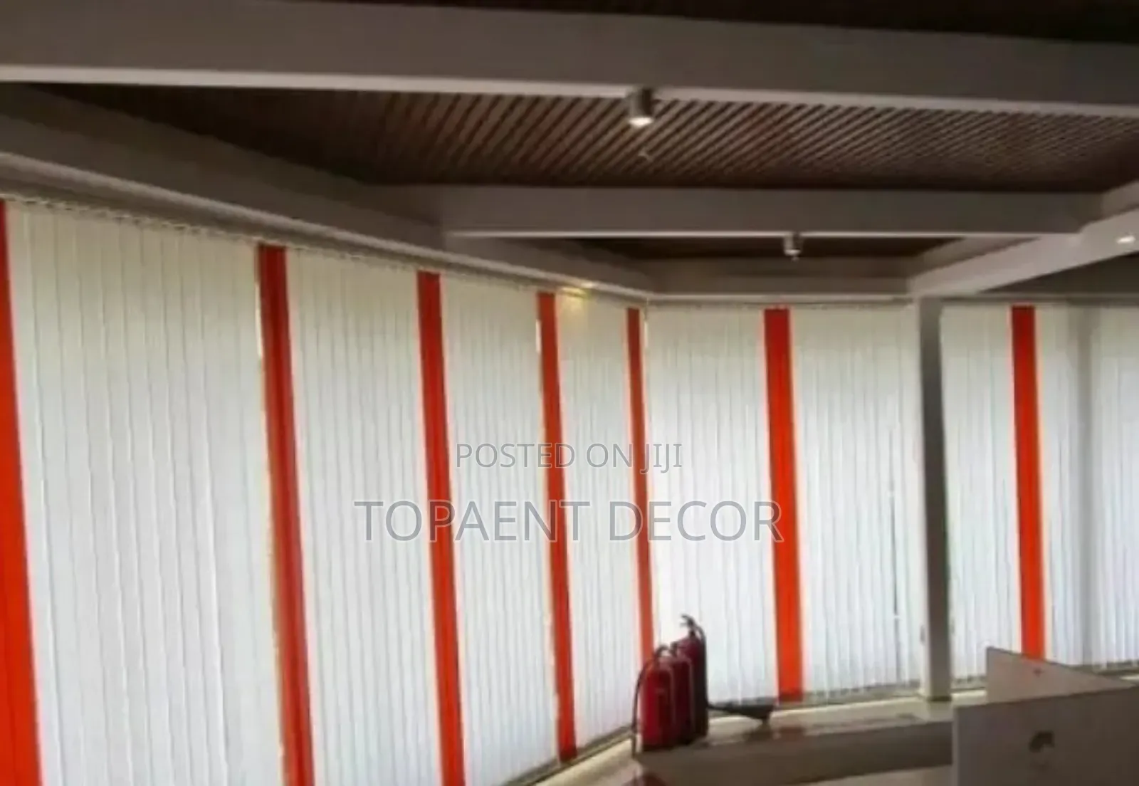 Red and White Combination for Conference Halls