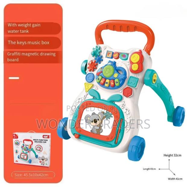 Push Walker With Water Tank for Stability - main view