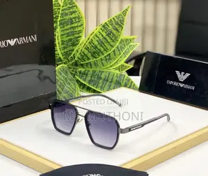 Emporio Armani Premium Executive Polarized Sunglasses