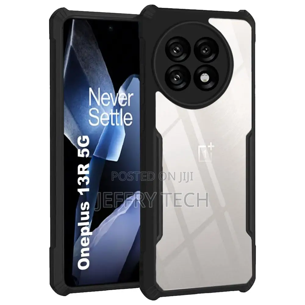 Shockproof Crystal Clear Back Cover Case for Oneplus 13R 5G