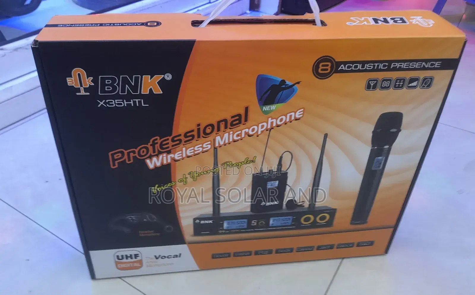 BNK 3 in 1 Wireless Microphone X35HL