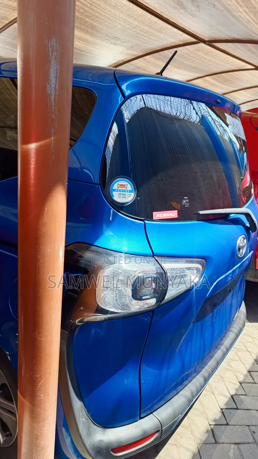 Toyota Sienta 1.5 FWD 2017 Blue