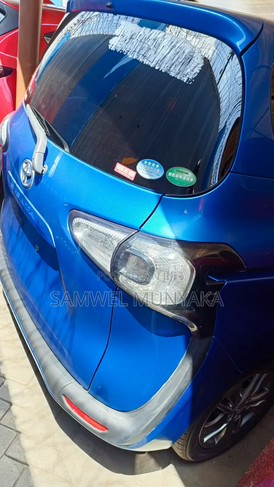 Toyota Sienta 1.5 FWD 2017 Blue