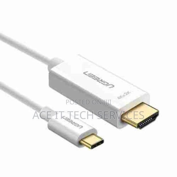 UGREEN USB-C Male to HDMI Male Cable 1.5m - White - MM121