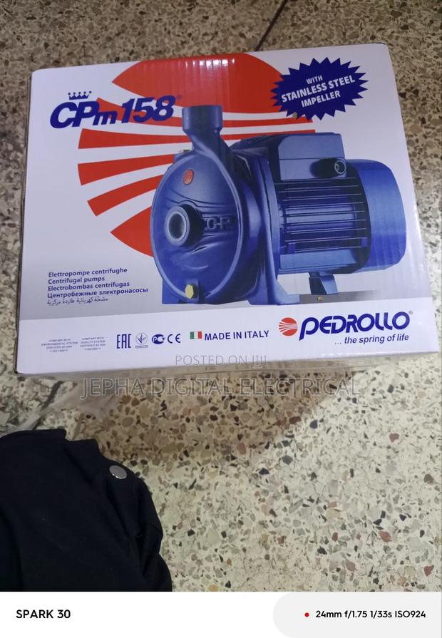 1hp Pedrollo Water Pump - main view