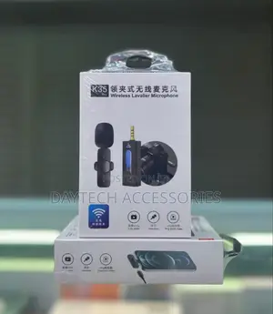 Wireless Lavalier Mic With 3.5mm Jack for Easy Recording