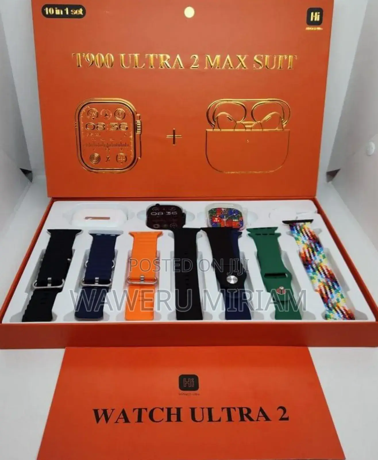 T900 ULTRA 2 MAX SUIT 10 IN 1 Smart Watch.