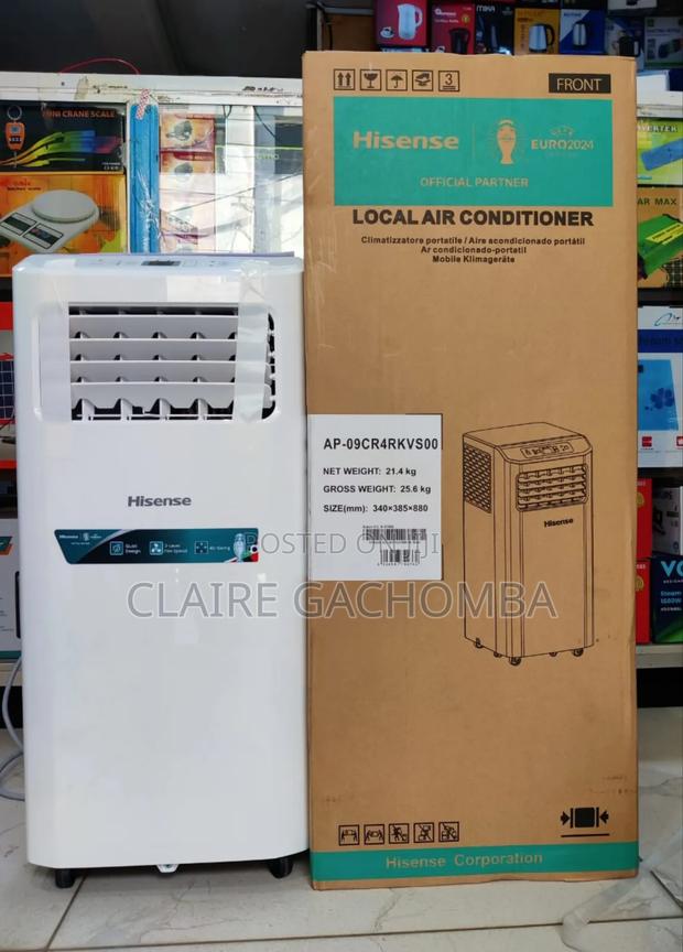 Hisense Portable Air Conditioner 9000BTU - main view