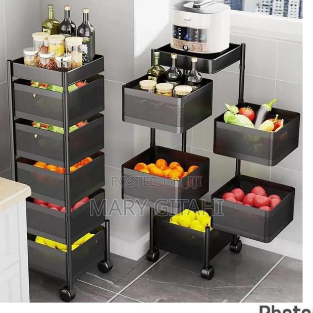 Mettalic 5tier Fruitrack #Offer Price
