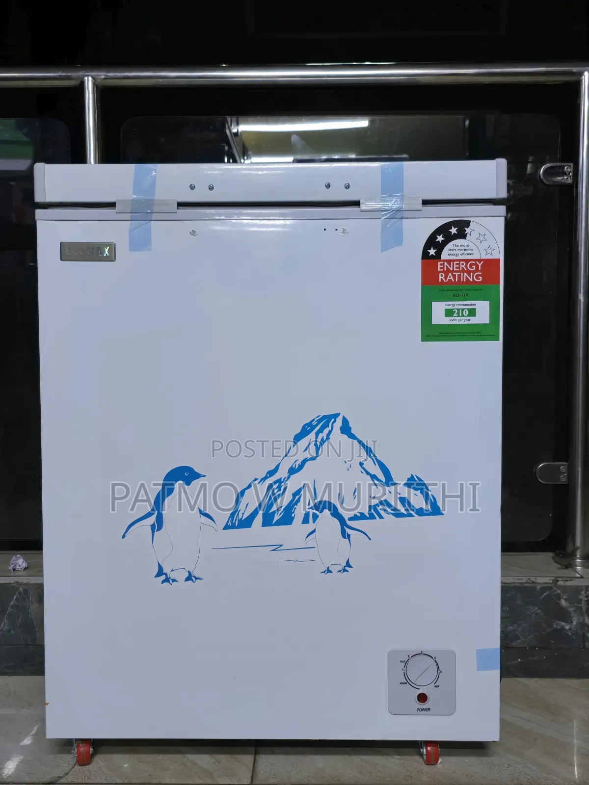 Freezer, Ecomax 119l Chest Deep Freezer