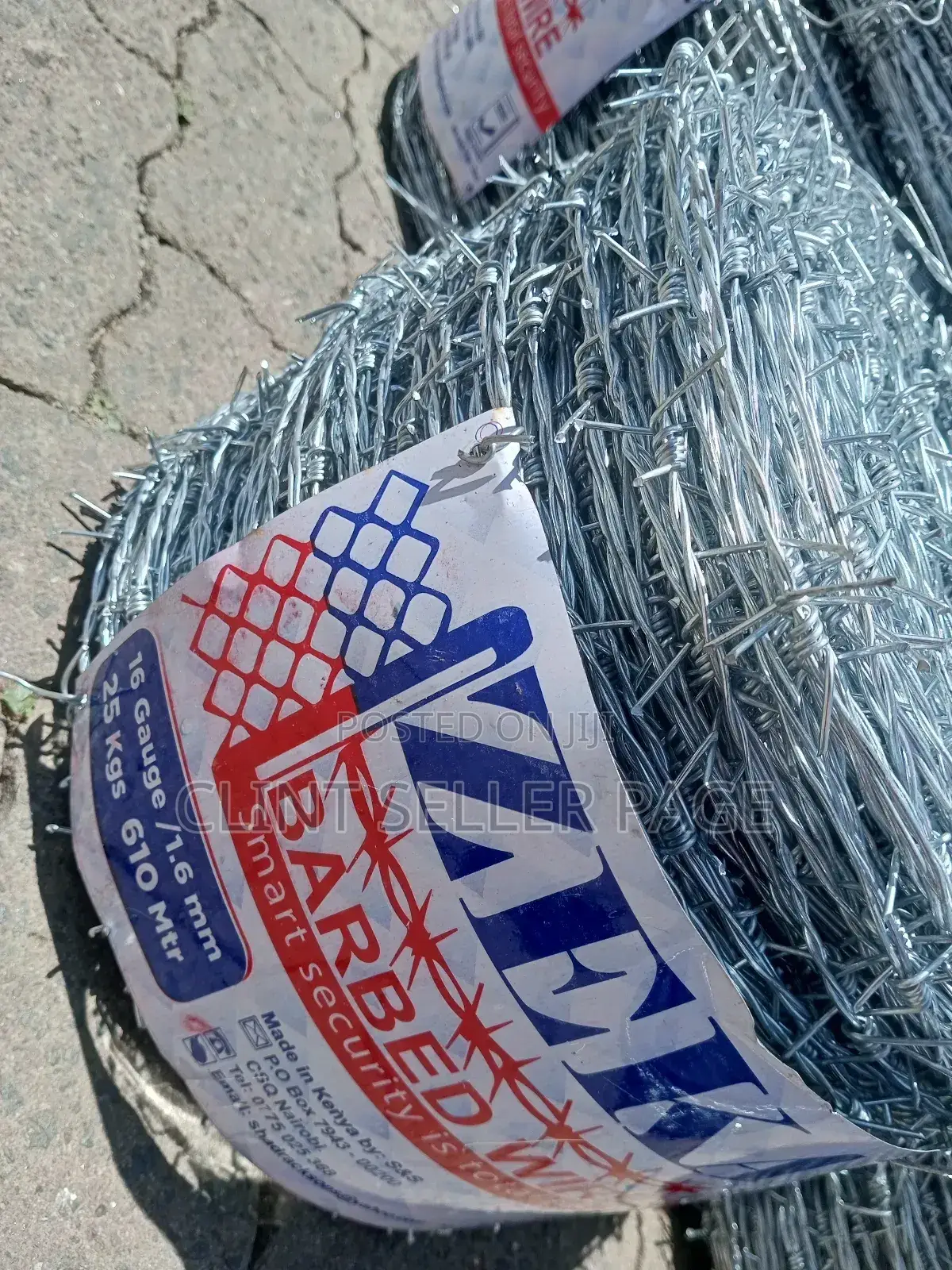 High Quality Barbed Wire (610 Mtrs)