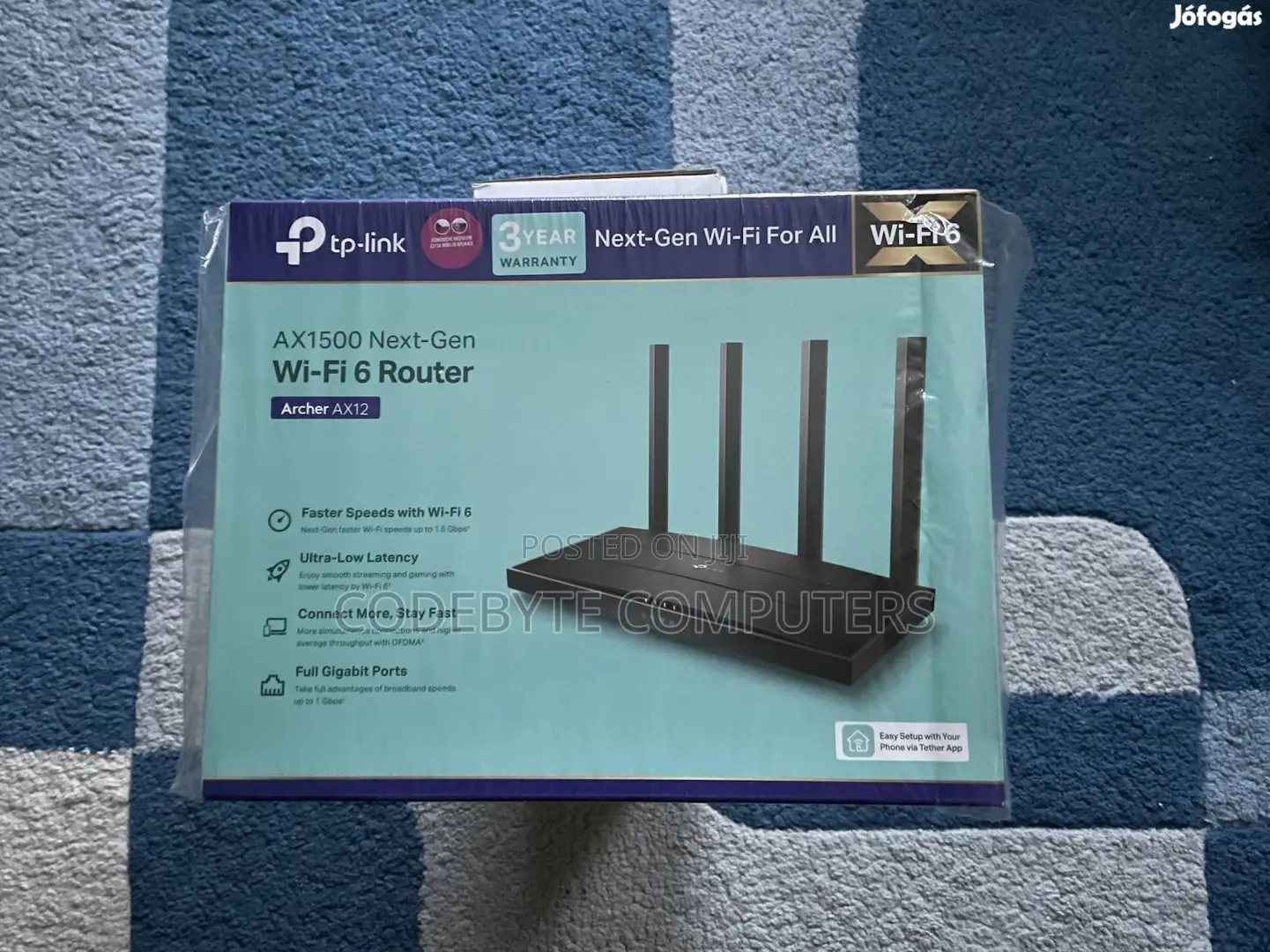 Tp-link Ax1500 Wi-fi 6 Router – Tl-archer (Ax12) Wifi 6