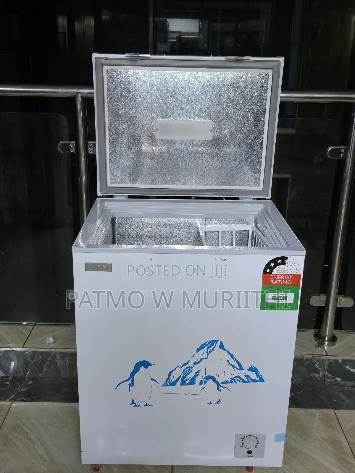 Ecomax 119l Chest Deep Freezer, Perfect for Small Bussiness