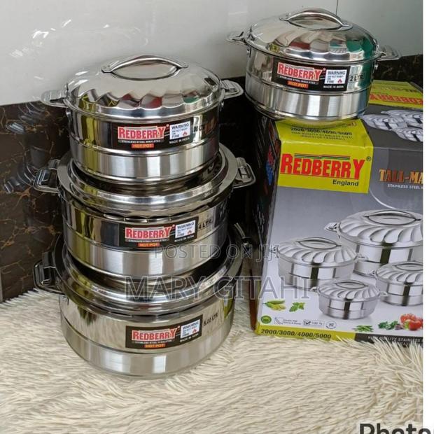 Tall Maxx Stainless Steel Hotpots*
 4pcs in a Set