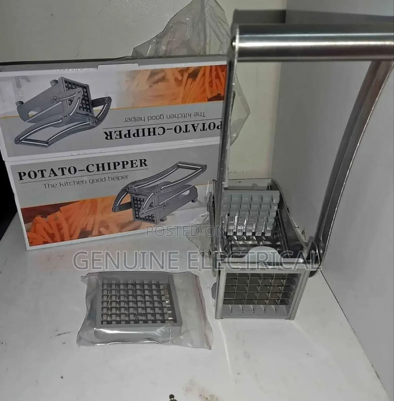 Potato Chipper French Fries Cutter Stainless