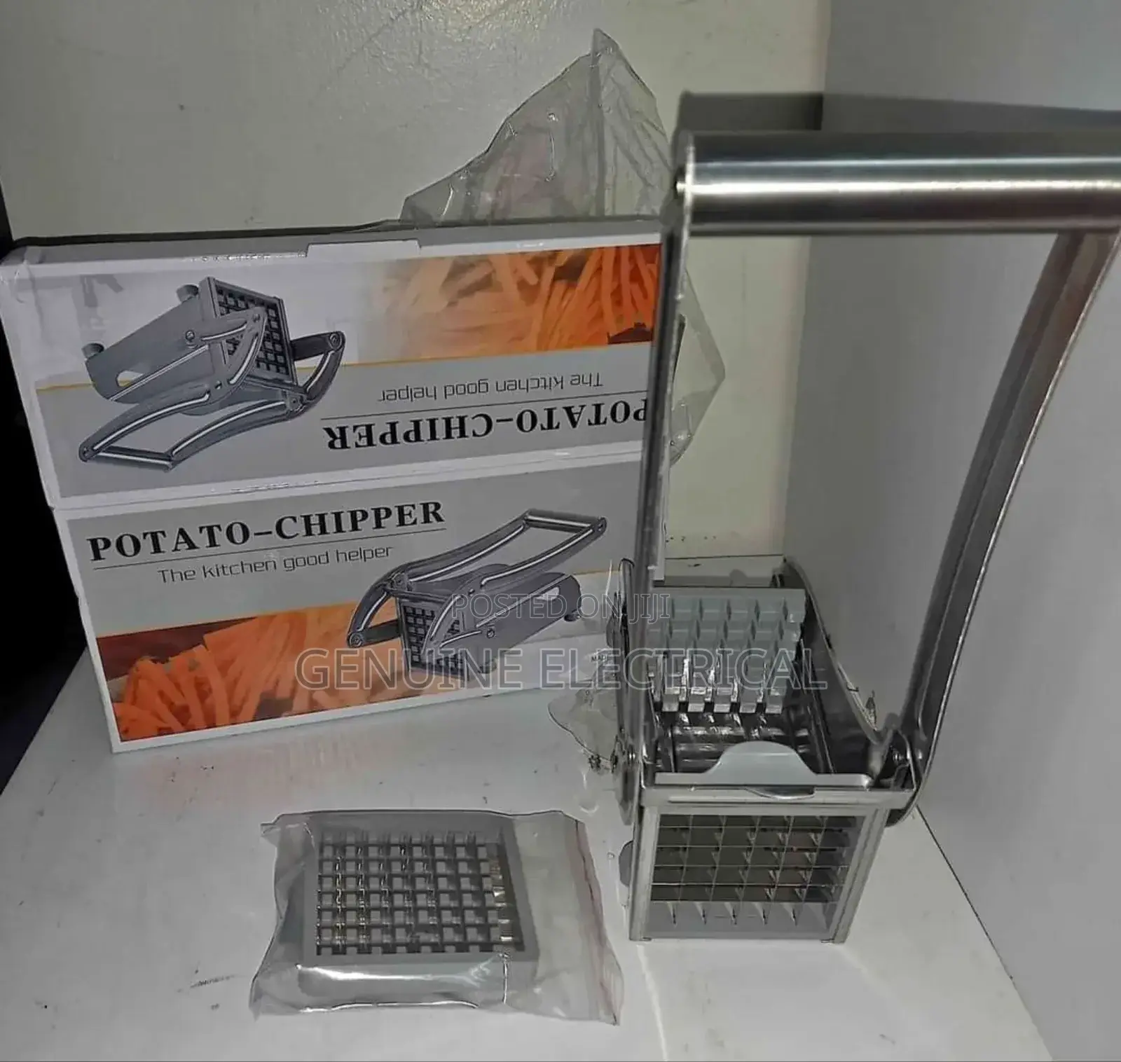 Stainless Potato Chipper French Fries Slicer Chip Cutter