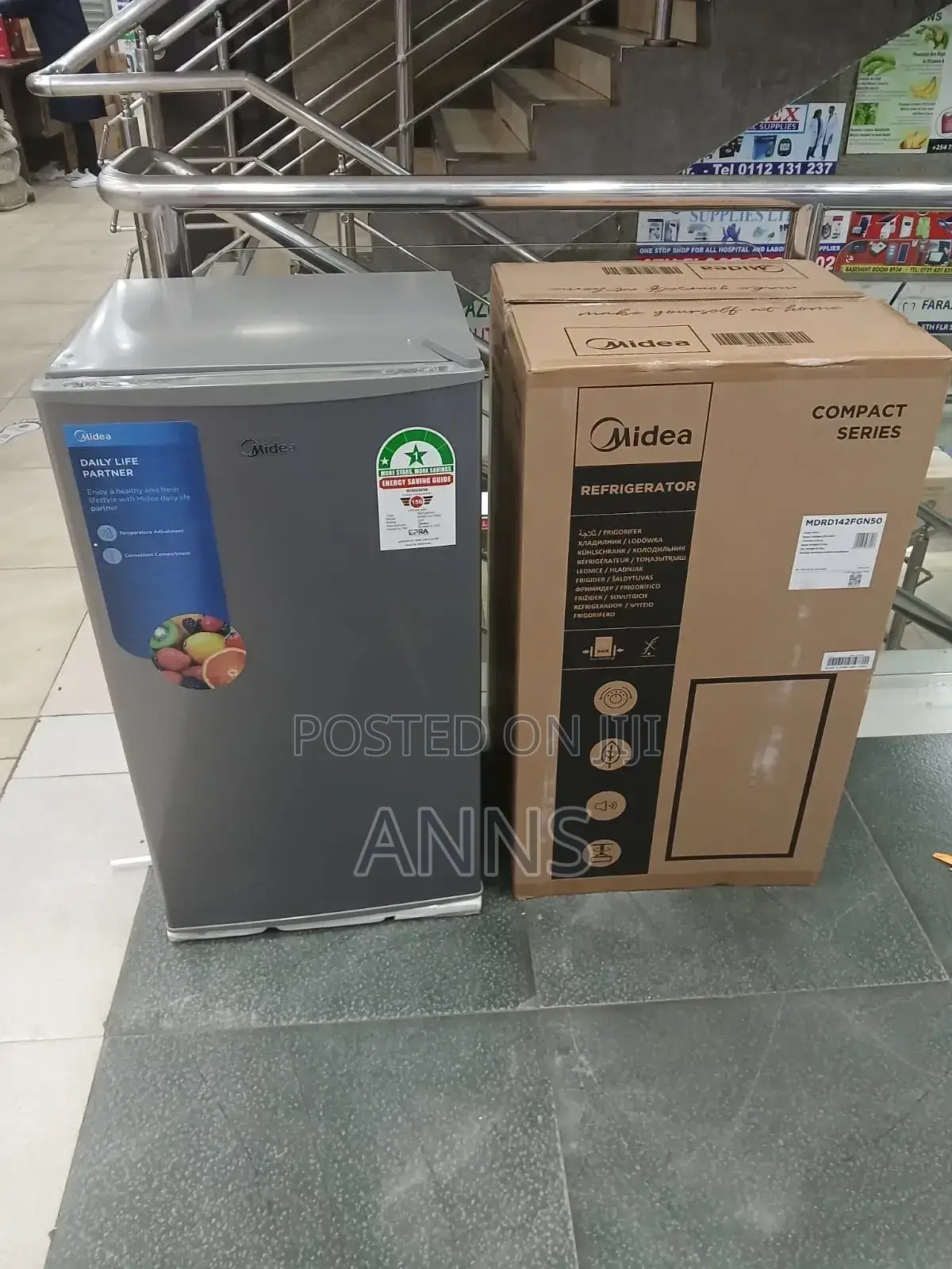 Midea 93L Single Door Fridge