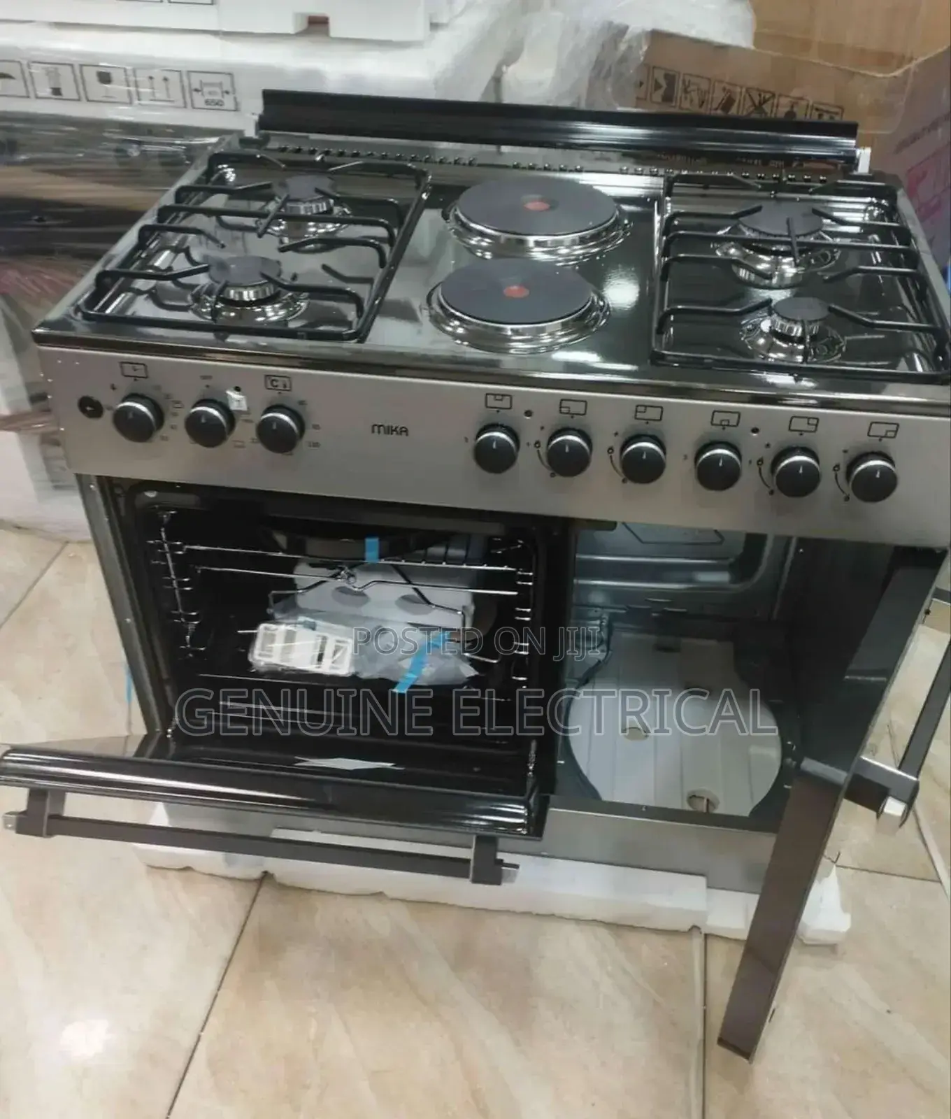 Electric Oven Mika 60 by 90 4gas + 2 Electric B1