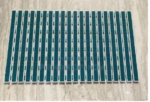 Turquiose New Design Bathroom Mats