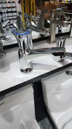 Pillar Basin Tap Brimix - Knob