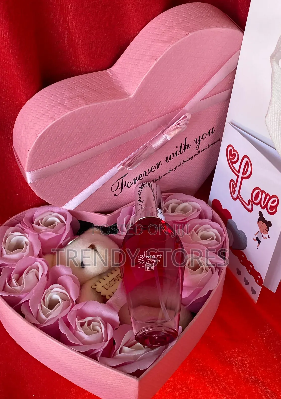 Pink Valentine's Ladie's Gift Set