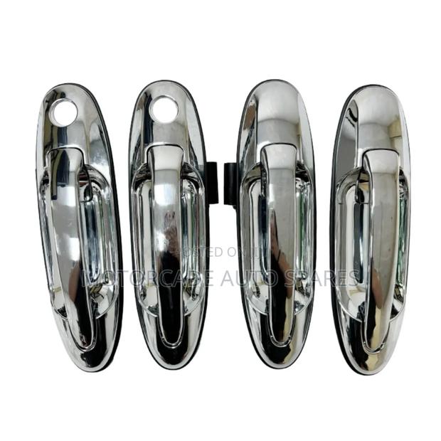 Outer Chrome Door Handles LC 100 Series V8